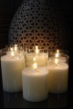 OUT OF STOCK  3.5x6" SIMPLY IVORY RADIANCE POURED CANDLE [478274]
